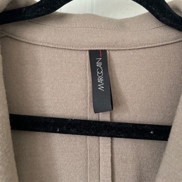 MARC CAIN Virgin Wool-Cashmere Blazer Jacket - Picture 3 of 13